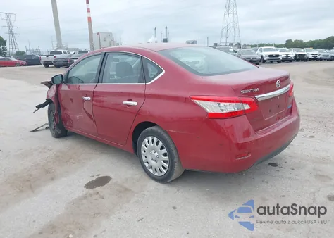 2013 Nissan Sentra Sv из США, поврежденный, VIN 3N1AB7AP3DL793289